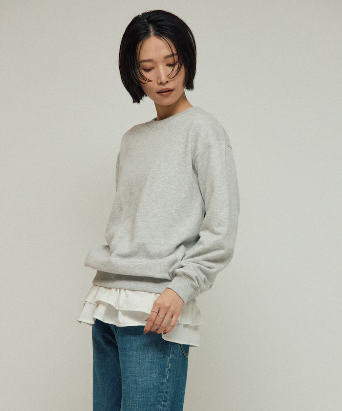 Organic Cotton Multiway Color Sweat / Back毛 Sweat / Set Item