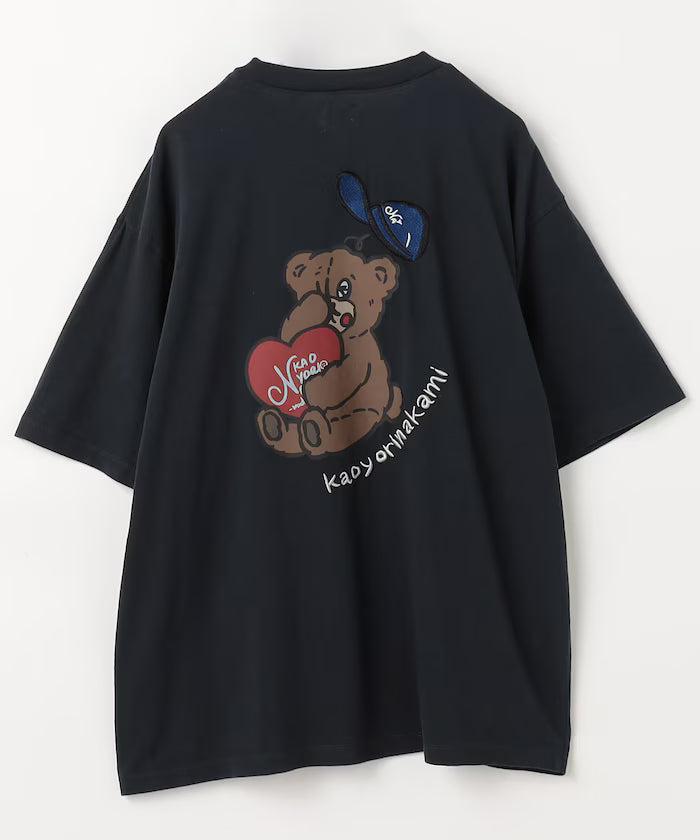 [Sales start on May 22, 12:00] kaoyorinakami × FREAK'S STORE/ Kaoyorinakami exclusive Swary Punch Bear Tee