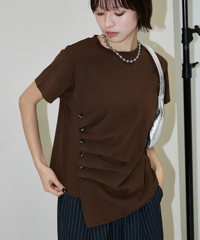 Button Design T-Shirt Limited Edition