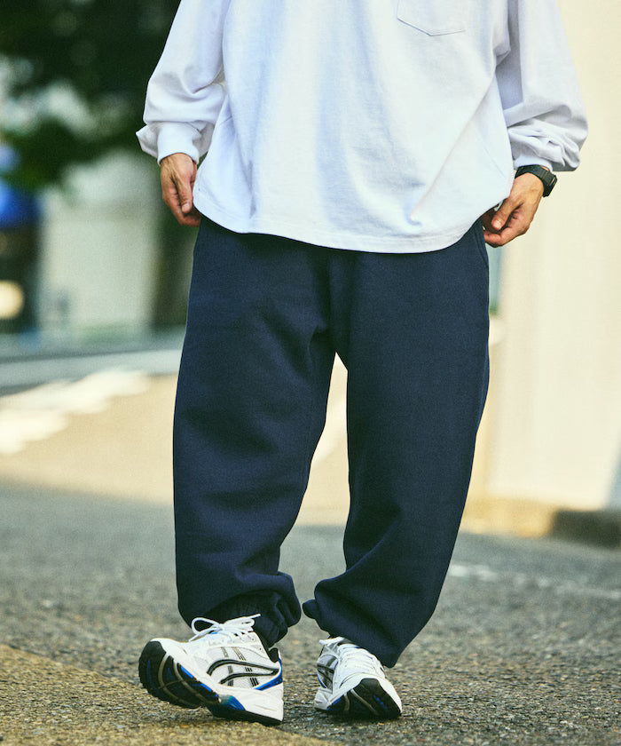 12oz Heavyweight Relaxed Fit Sweatpants / Setup Compatible 【Limited Release】 - Navy