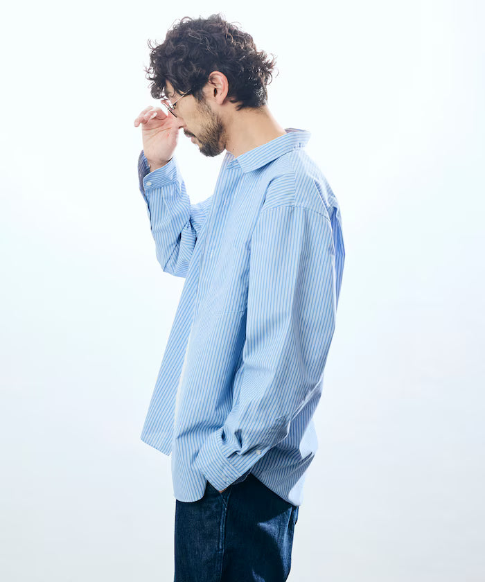 AIRDRY HIGH TECHYARN high-performance material broad regular color shirt long sleeve/quick-drying/heat shielding