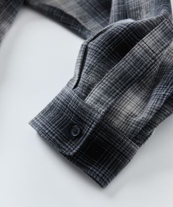 Relax Fit Relax Fit Ombre Check Flannel Shirt [Limited Edition]