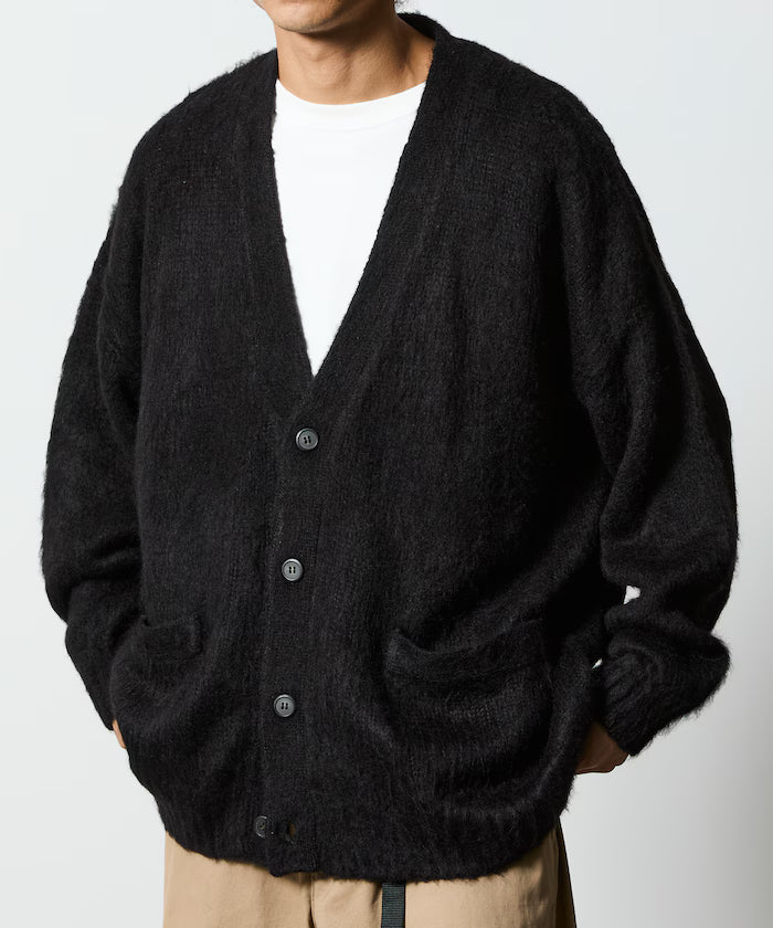 Relax Fit Shaggy Knit Loose Cardigan 【Limited Edition】