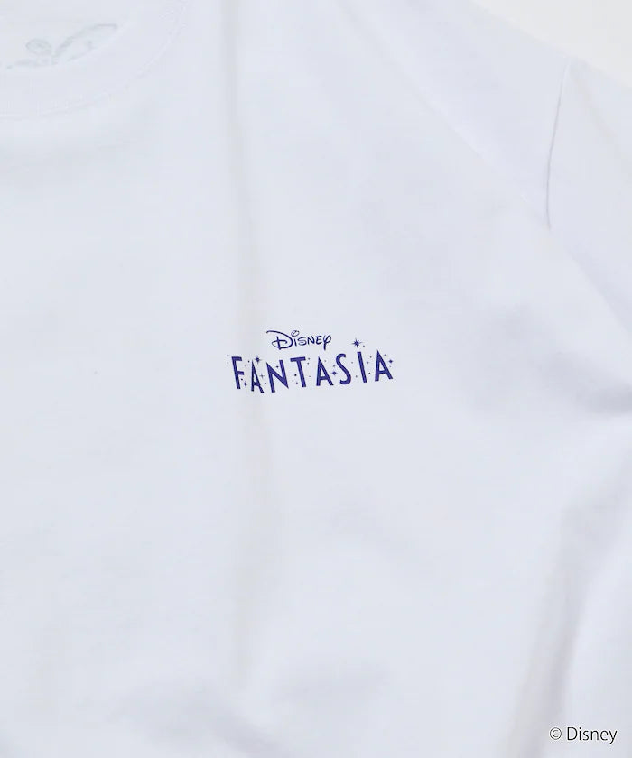 DISNEY/Mickey Mouse 'Fantasia'/Back Print Crew Neck T-Shirt [Limited Edition]
