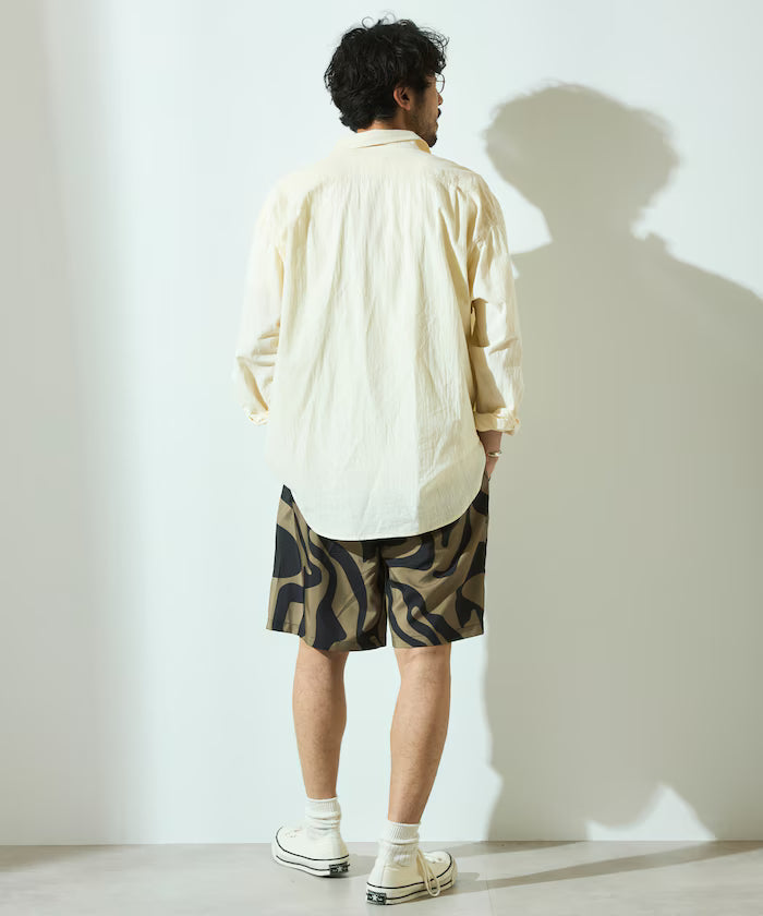 Pattern Easy Shorts / All-over Print Short Pants / Compatible with Setup