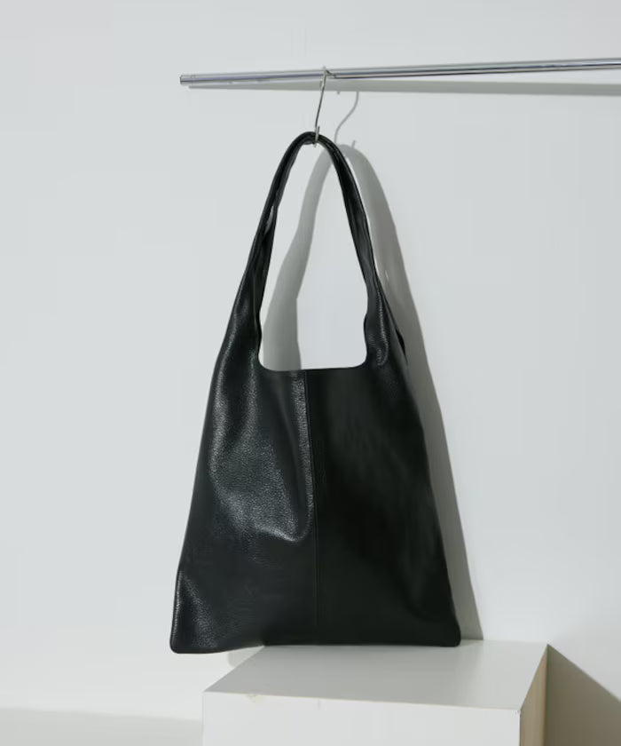 Leather Marche Bag / Leather Marche / Tote Bag / Cowhide / Water-repellent Leather