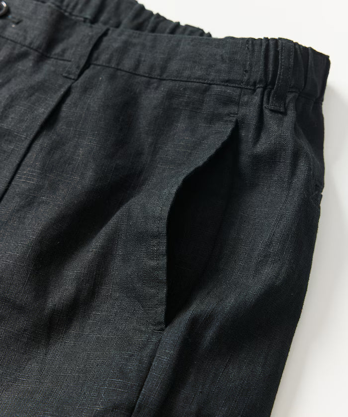 LINEN COTTON EASY SHORT PANTS