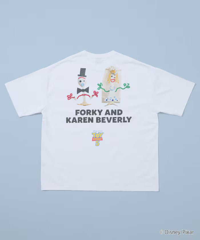 [Sales start on May 22 at 12:00] 'Toy Story 5' Design Exclusive Character Crew Neck Printed T-Shirt [Limited Edition]