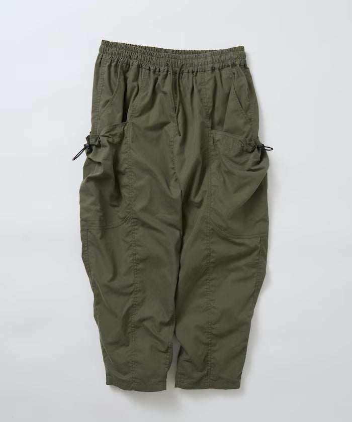 Wide Silhouette Barrel Leg Pocket Code Easy Cargo Pants [Limited Edition]