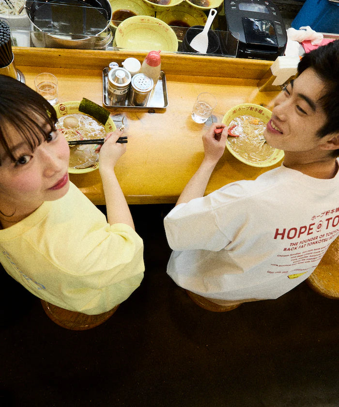 Hope Ken Honpo x FREAK'S STORE Exclusive Big Silhouette Back Print Crew Neck T-Shirt [Limited Edition]