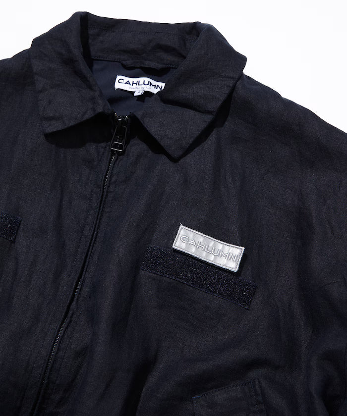 Linen Heli Crew Jacket