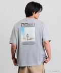 STAR WARS EPISODE 1/Star Wars Exclusive Big Silhouette Back Print Crew Neck T-shirt 【Limited Edition】 - Heather Gray