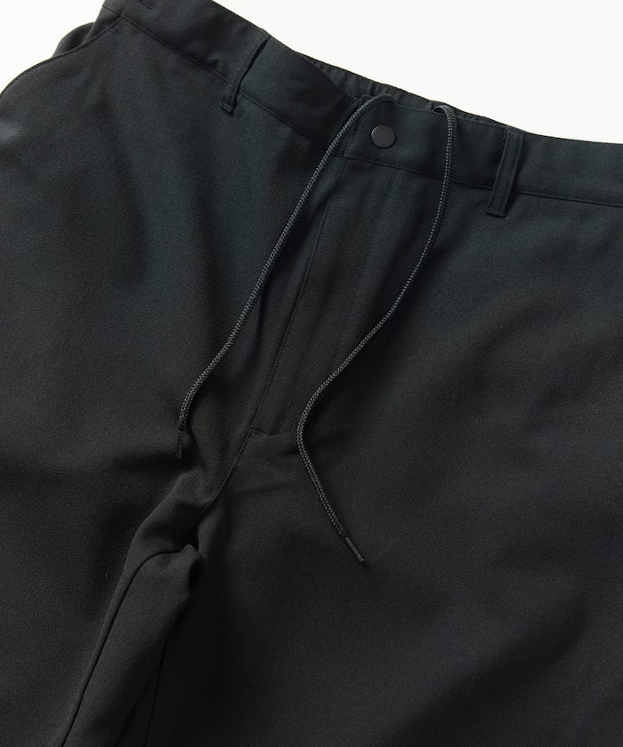 [New Color Added] Quick-Dry Material Relaxed Fit Tapered Easy Pants Linen-like