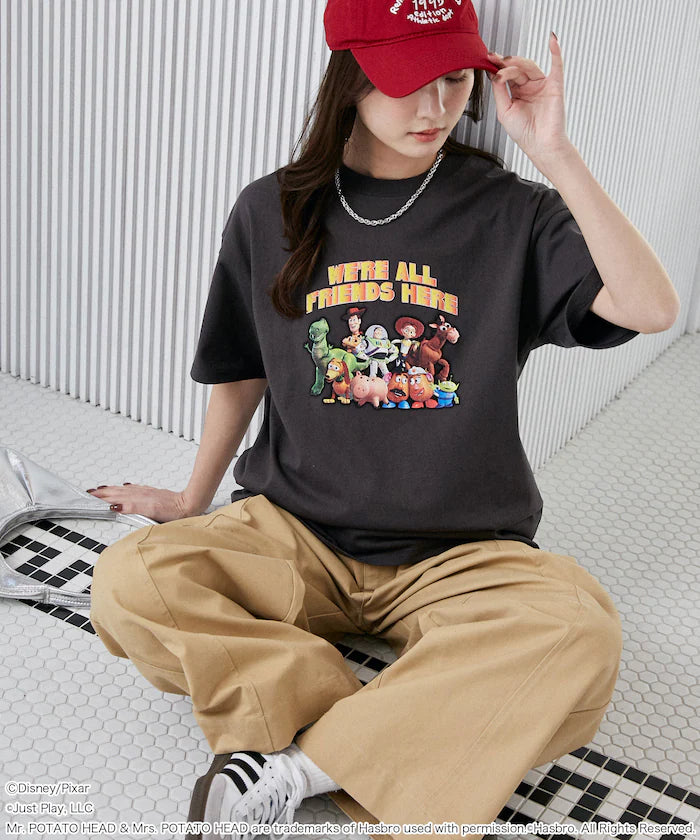 TOY STORY/Character Print T-Shirt Limited Edition