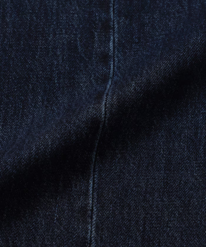 [March 11, 12:00 release] Heart Studs Curvy Denim / Wide Silhouette