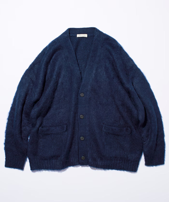 Relax Fit Shaggy Knit Loose Cardigan 【Limited Edition】