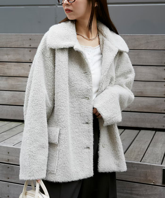 Bore Half Coat Limited Edition - Light Gray