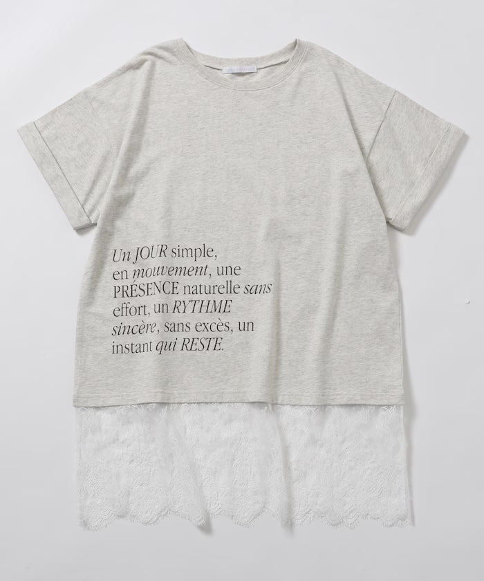 Lacedocking Print T-Shirt 【Limited Edition】