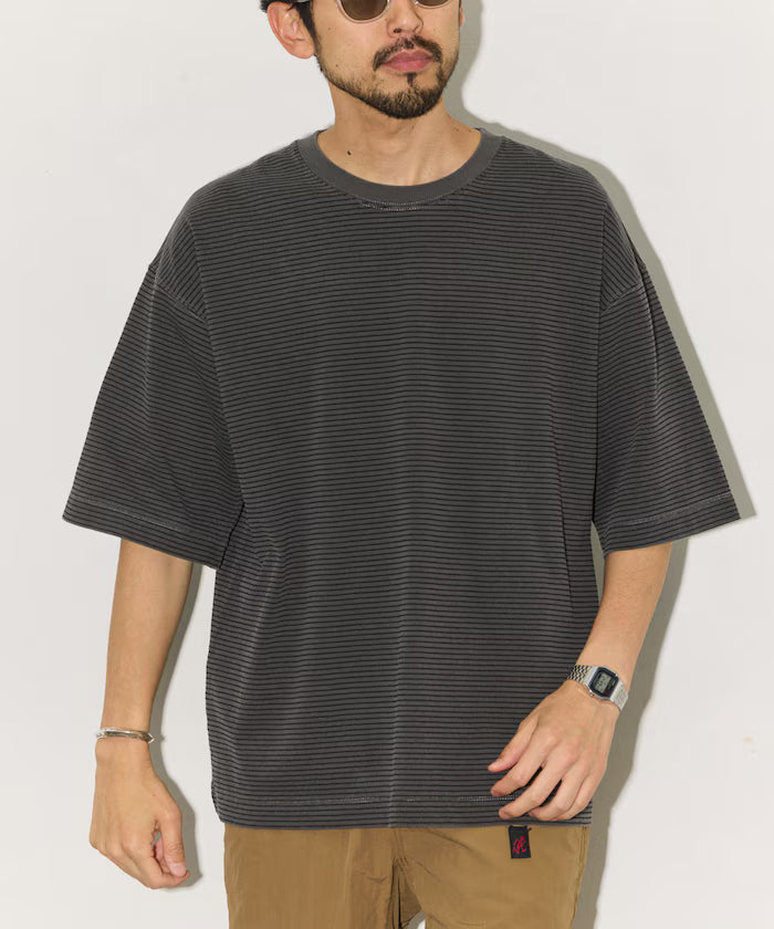 Pigment Process Pin Border Relaxed Fit T-Shirt