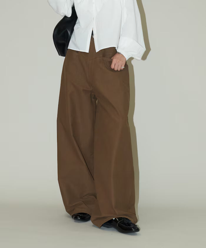 Barrel Pants with Slash Pocket Limited Edition