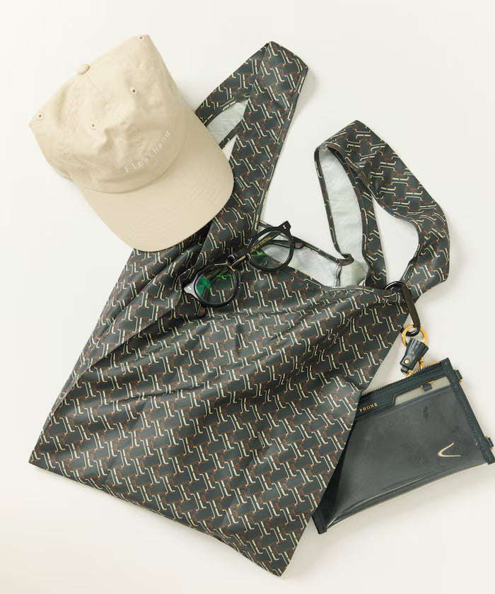 All-over Monogram Print Small Size Market Bag