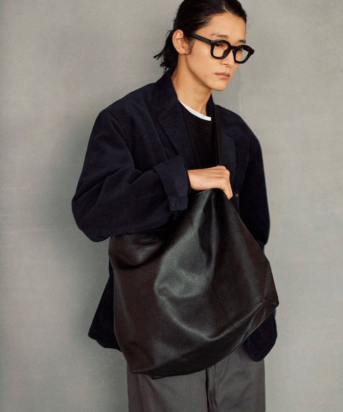 2WAY Leather Messenger Bag / 2WAY Leather Messenger Bag / Cowhide / Water-repellent leather