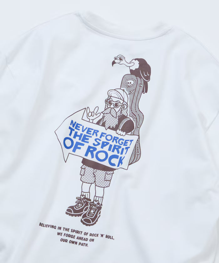 Limited Edition Big Silhouette Back Print T-Shirt CAMP MAN