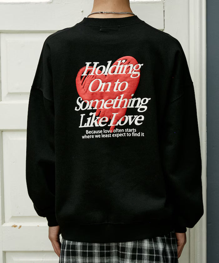 LOVE POP STUDIO HEART LOGO GRAPHIC SWEAT【Limited Edition】
