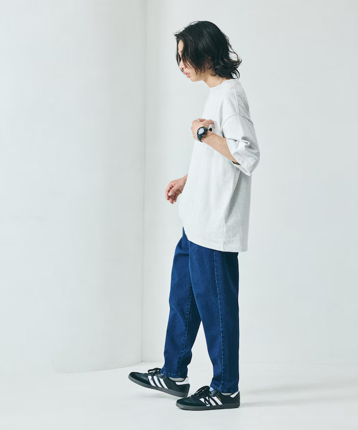 Basic Silhouette Stretch Easy Tapered Pants 【Limited Release】