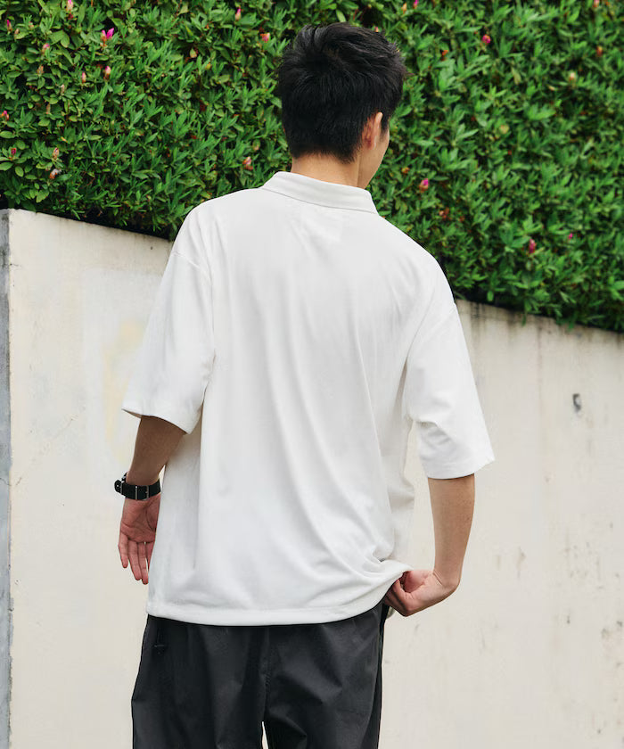Limited Edition Drymix(R) Dry Mix Relaxed Fit Hem Code Polo Shirt Quick Dry UV Cut