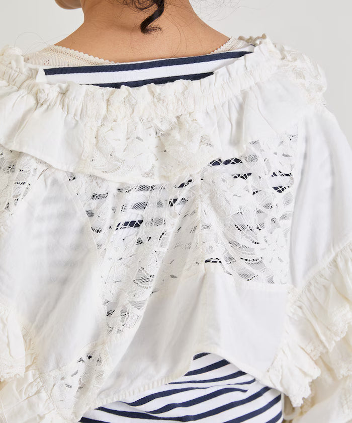 Collar 2WAY Lace Bolero & Chaps