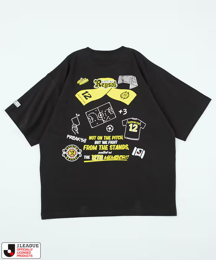 [Sales Start May 15 at 12:00] J.LEAGUE × FREAK'S STORE Exclusive SUPPORTERS SHORT SLEEVE TEE [Kashiwa Reysol]