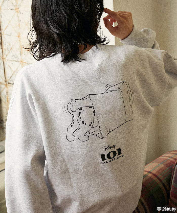 Custom Order '101 DALMATIANS' SWEAT - Light Gray