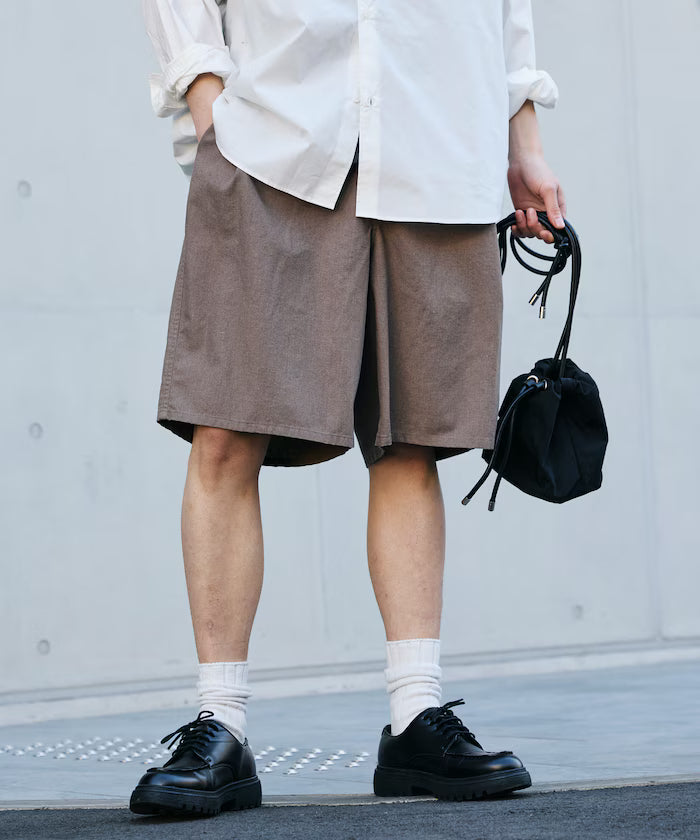 Washable Linen Mix Shorts [Limited Edition]