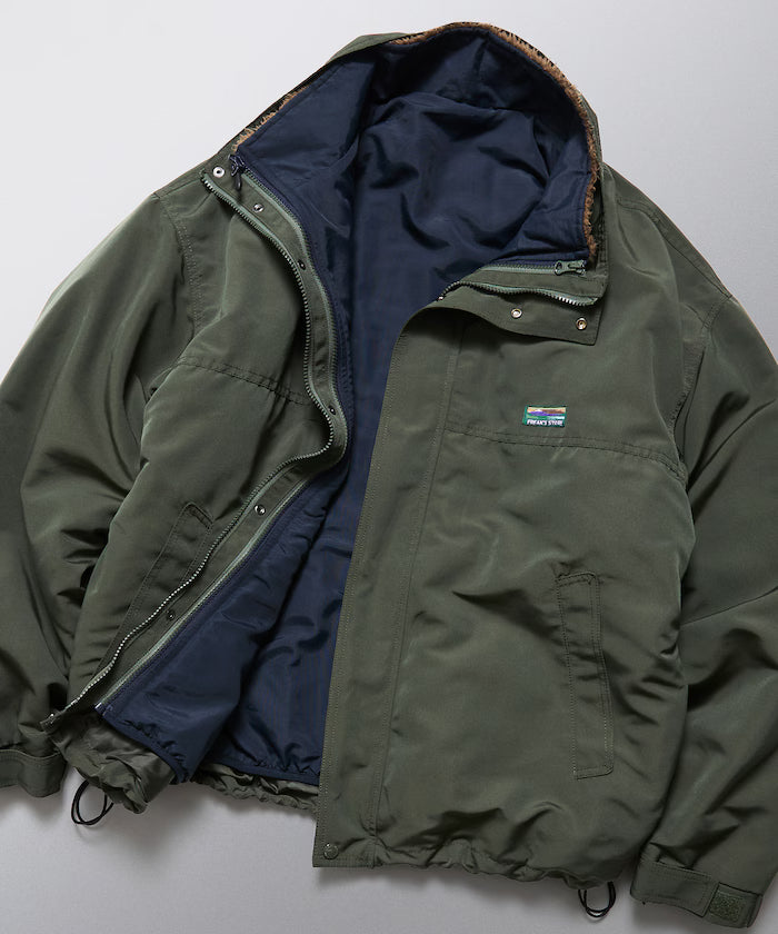 Reversible Liner Set 4way Stand Collar Blouson / Nylon Fleece Liner Set / 2-piece Set [Limited Edition]