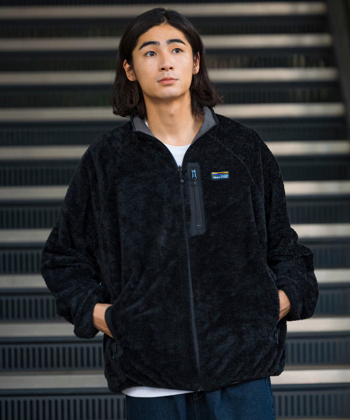 Relaxed Fit Nylon Fleece Reversible Blouson [Limited Release]