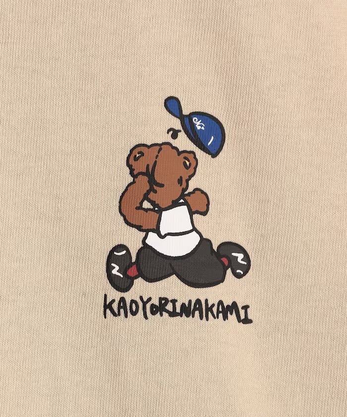 [Sales start on May 22 at 12:00] kaoyorinakami × FREAK'S STORE / Kaoyorinakami limited edition Hashiri Punch Bear Tee