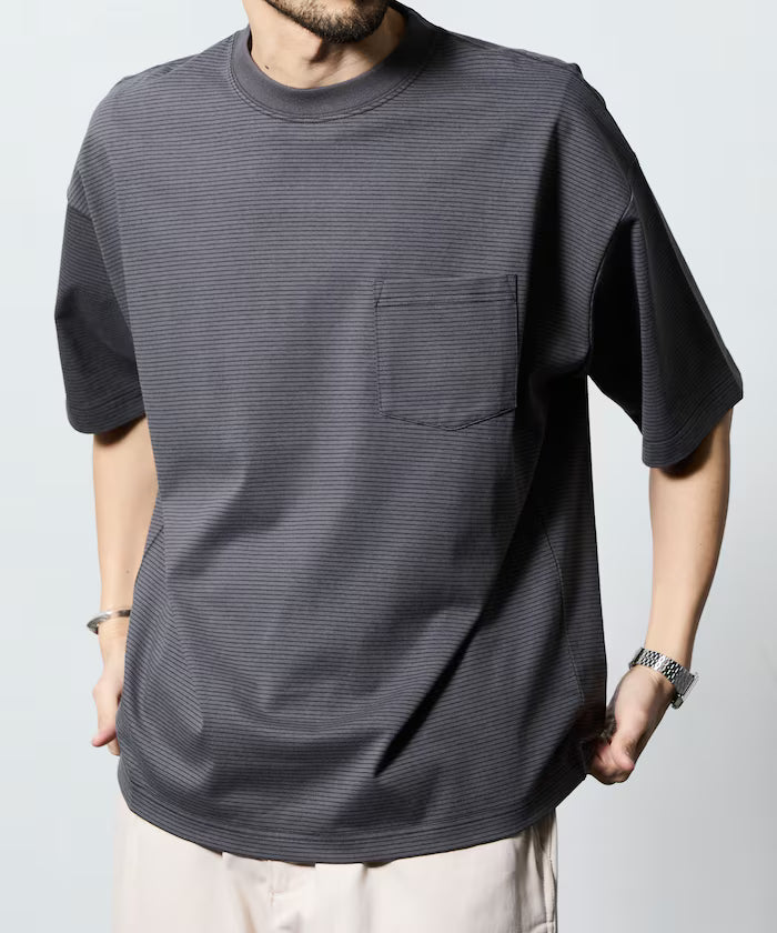 STORATECH/Wide Silhouette Crew Neck T-Shirt/Antibacterial/Odor Resistant/Antimicrobial/UV Cut/Contact Cooling/Water Absorbent and Quick Drying 【Limited Edition】