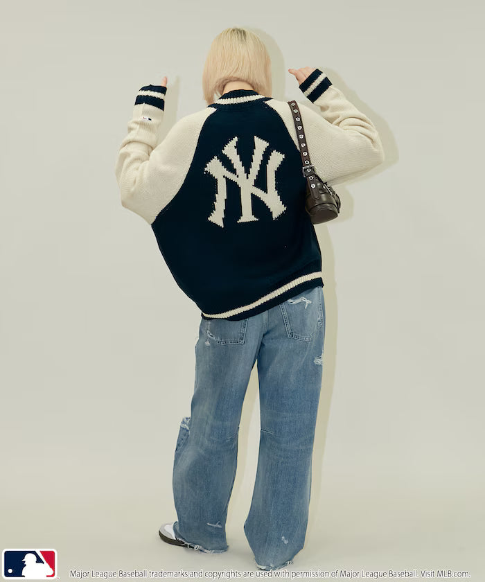 Custom ZIP KNIT CARDIGAN