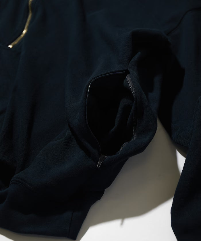 Heavy Weight Jersey 3/4-Zip Cadet Collar Shirt