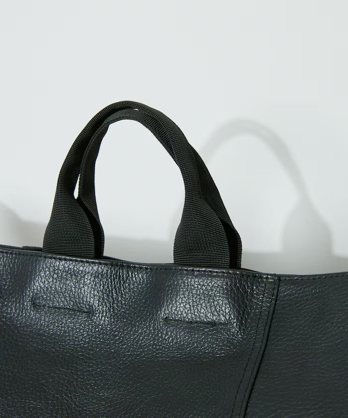 2WAY Leather Messenger Bag / 2WAY Leather Messenger Bag / Cowhide / Water-repellent leather