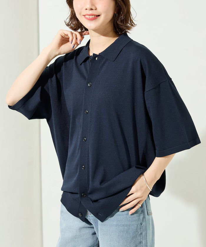 Relax Fit Relax Fit Cool Touch Polo Color Short Sleeve Knit Shirt [Limited Edition]