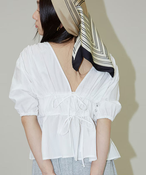 2WAY Shirring Blouse Limited Edition
