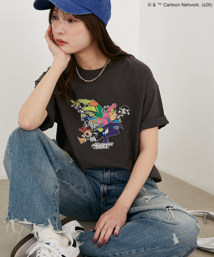Powerpuff Girls Front Art T-Shirt Limited Edition