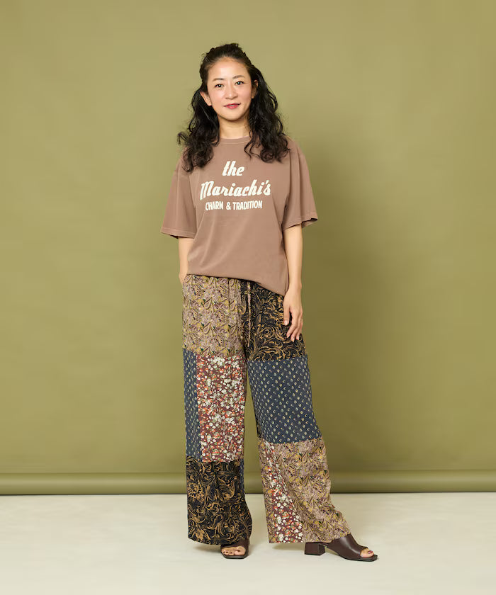 Flocky Print Big T-shirt