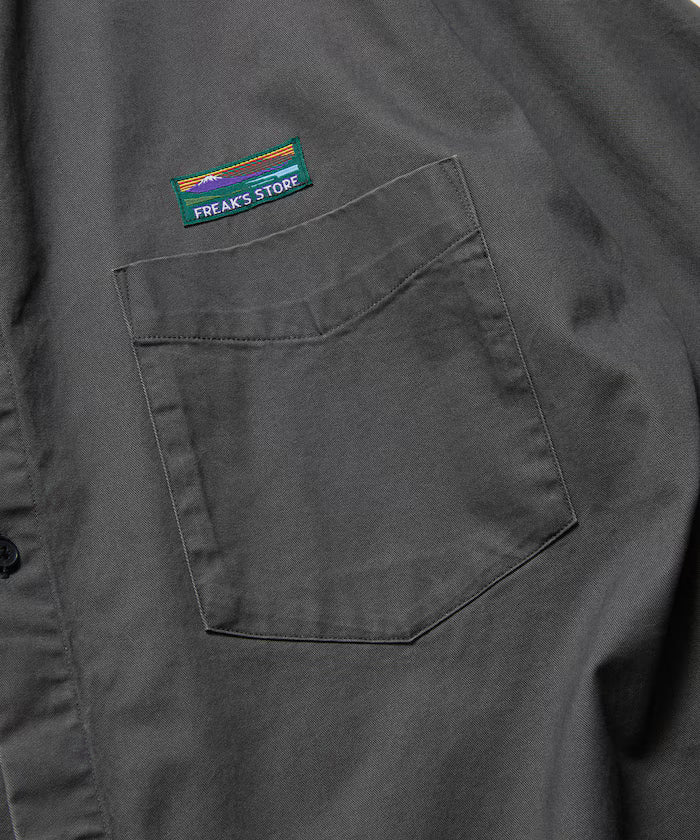 Relax Fit Relaxed Fit Garment Dyed Regular Collar Shirt [Limited Edition]