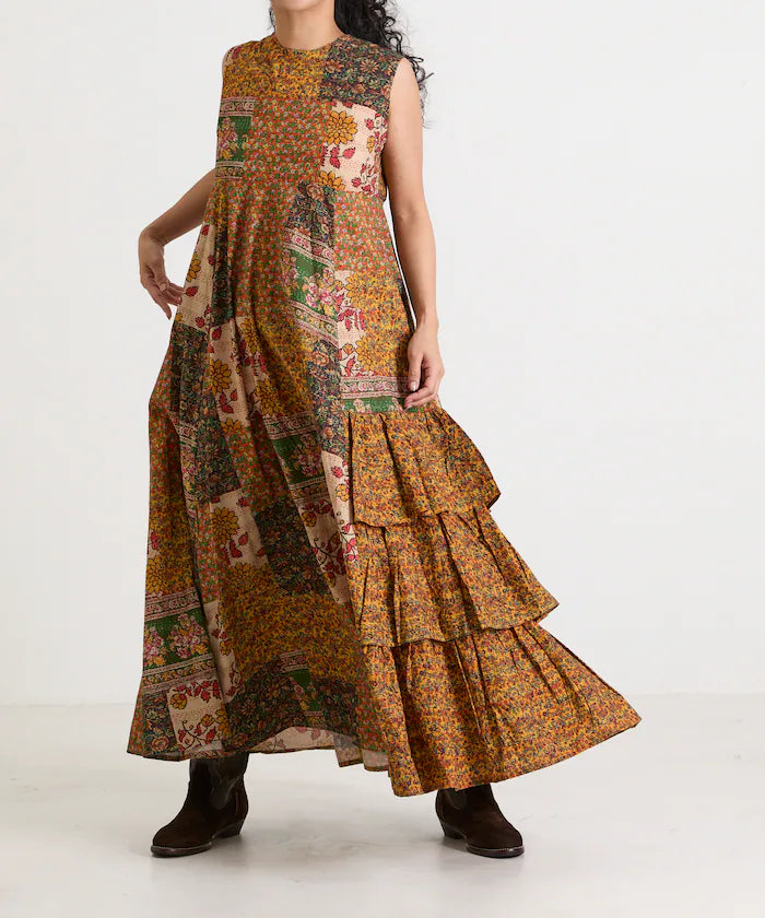 Asymmetrical Tiered Dress