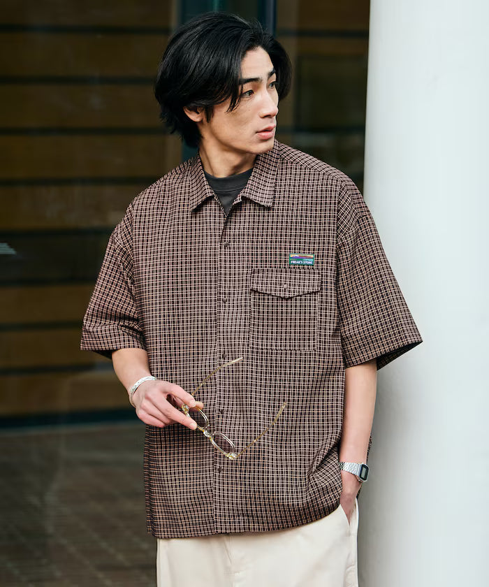 AiRide/Air Ride Relax Fit Short Sleeve Pocket Shirt/Dry Fast/UV Cut 【Limited Release】