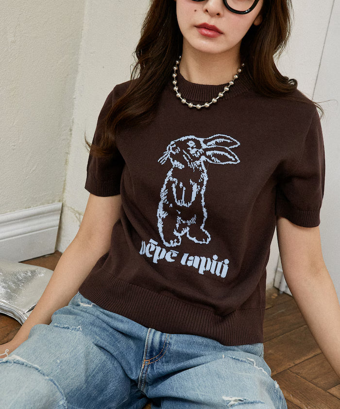 Rabbit Summer Knit Top Limited Edition