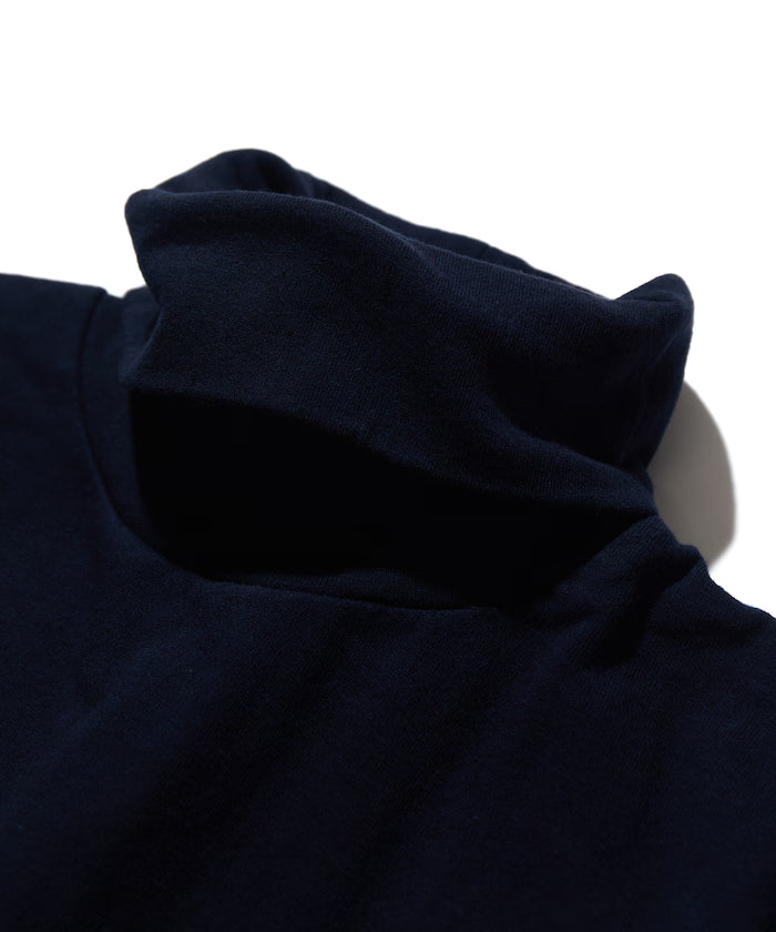 Double Face Cotton Turtleneck Shirt